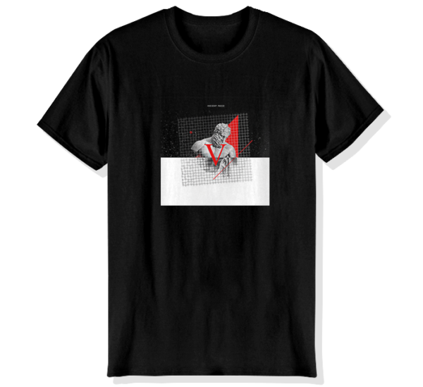 T-Shirt Apex: Black X